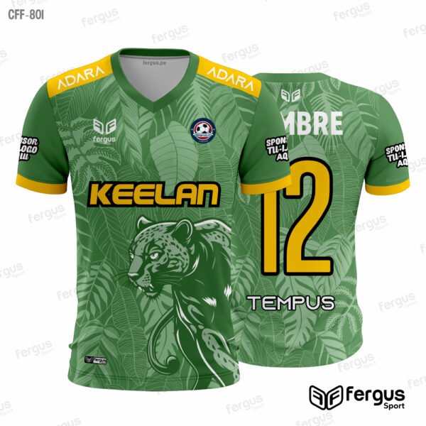 Camisetas de Futbol Verde y amarillo