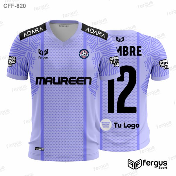 Camisetas de Futbol Lila
