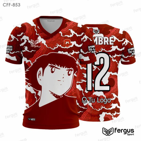 Camisetas de Futbol rojo Super Campeones