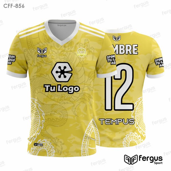 Camisetas de Futbol Amarillo