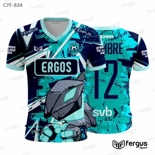 Camisetas de Futbol Turquesa