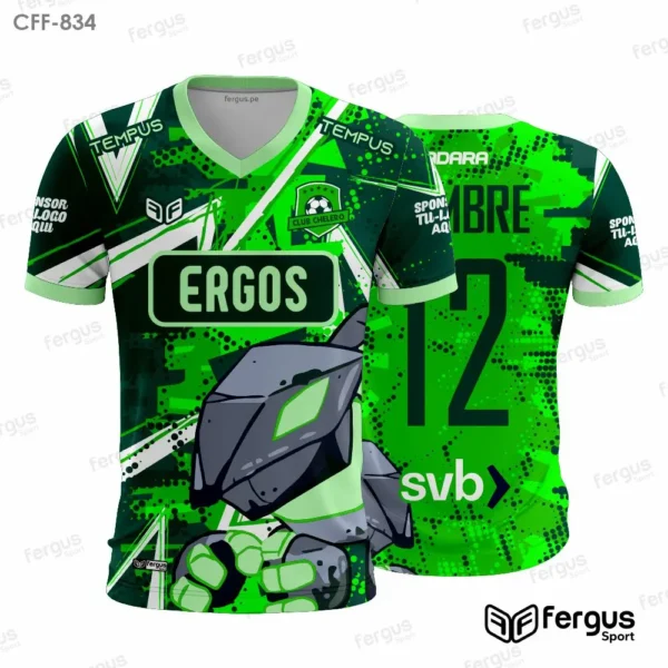 Camisetas de Futbol verdes