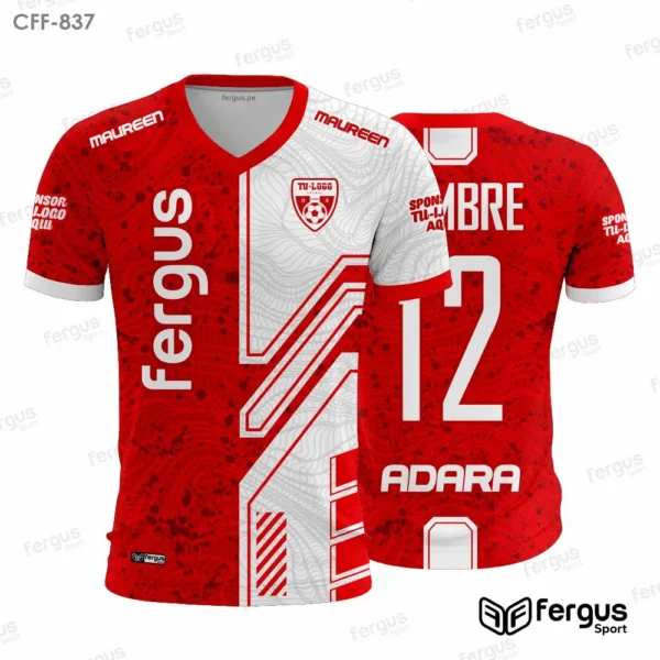 Camisetas de Futbol Blanquirrojas