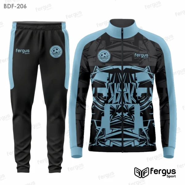 Buzos Deportivos negros y celeste
