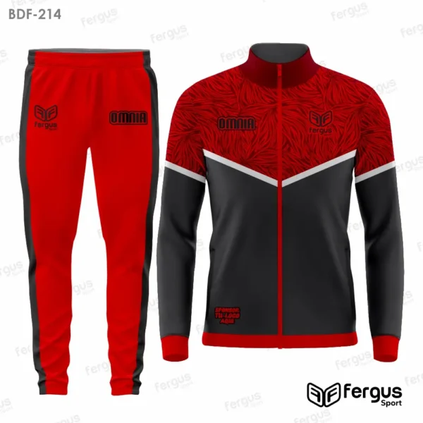 Buzos Deportivos ROJO con negro