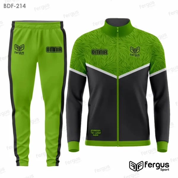 Buzos Deportivos Verde con negro