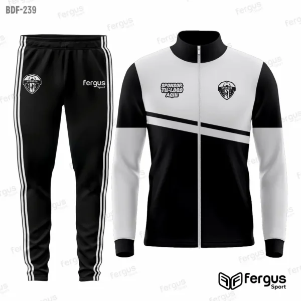 Buzos Deportivos blanco y negro