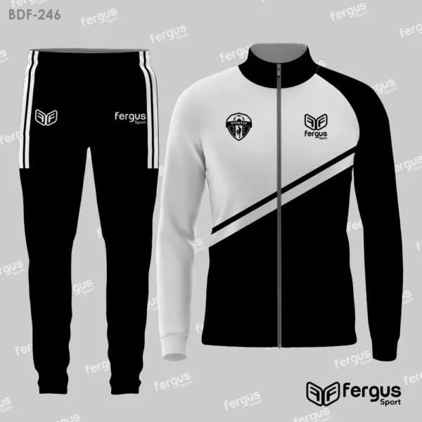 Buzos Deportivos Negro con blanco