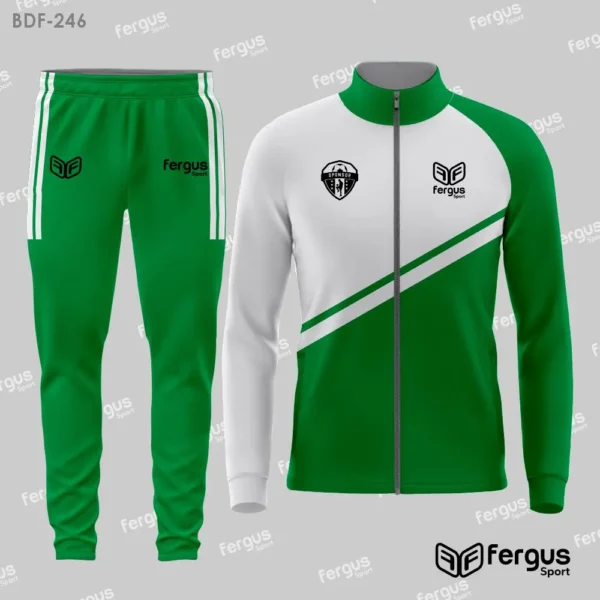 Buzos Deportivos verde con blanco
