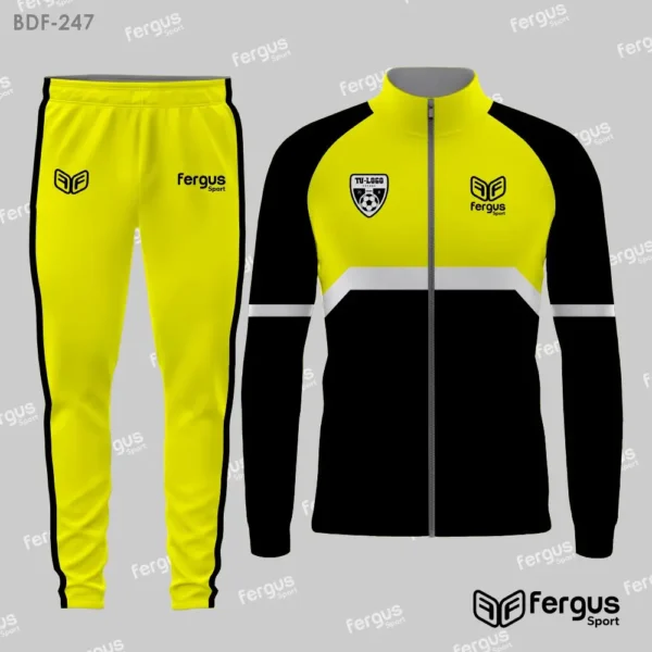 Buzos Deportivos negro y amarillo