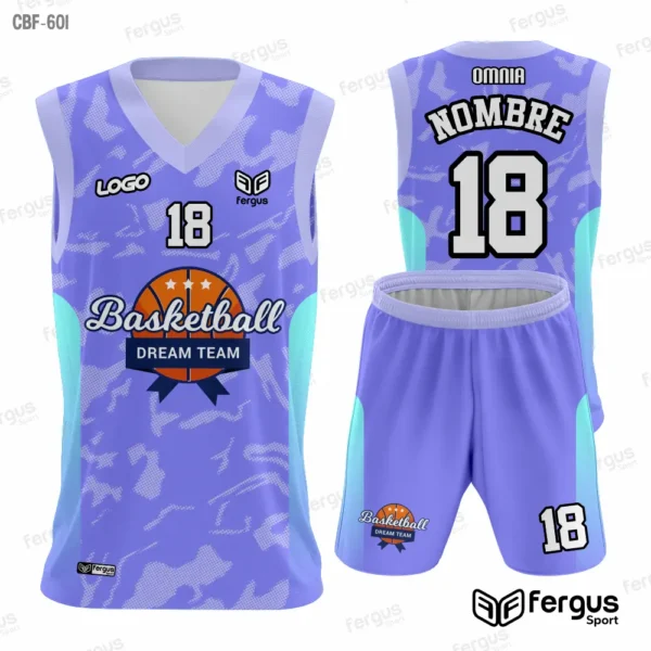 Camisetas de Basquet Lila