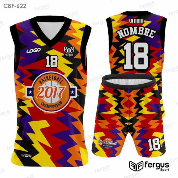 Camisetas de Basquet Multicolor