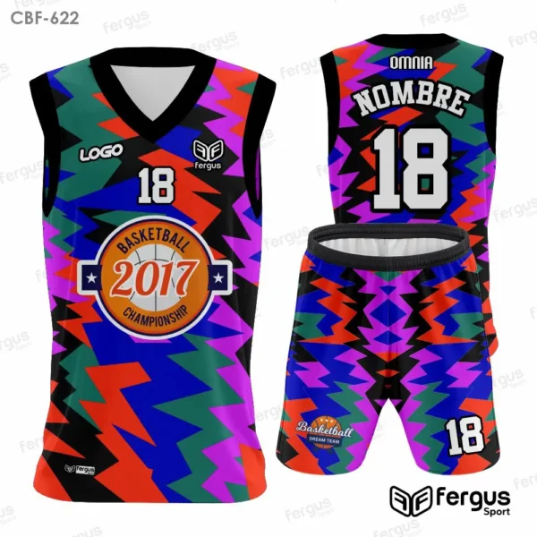 Camisetas de Basquet Multicolor