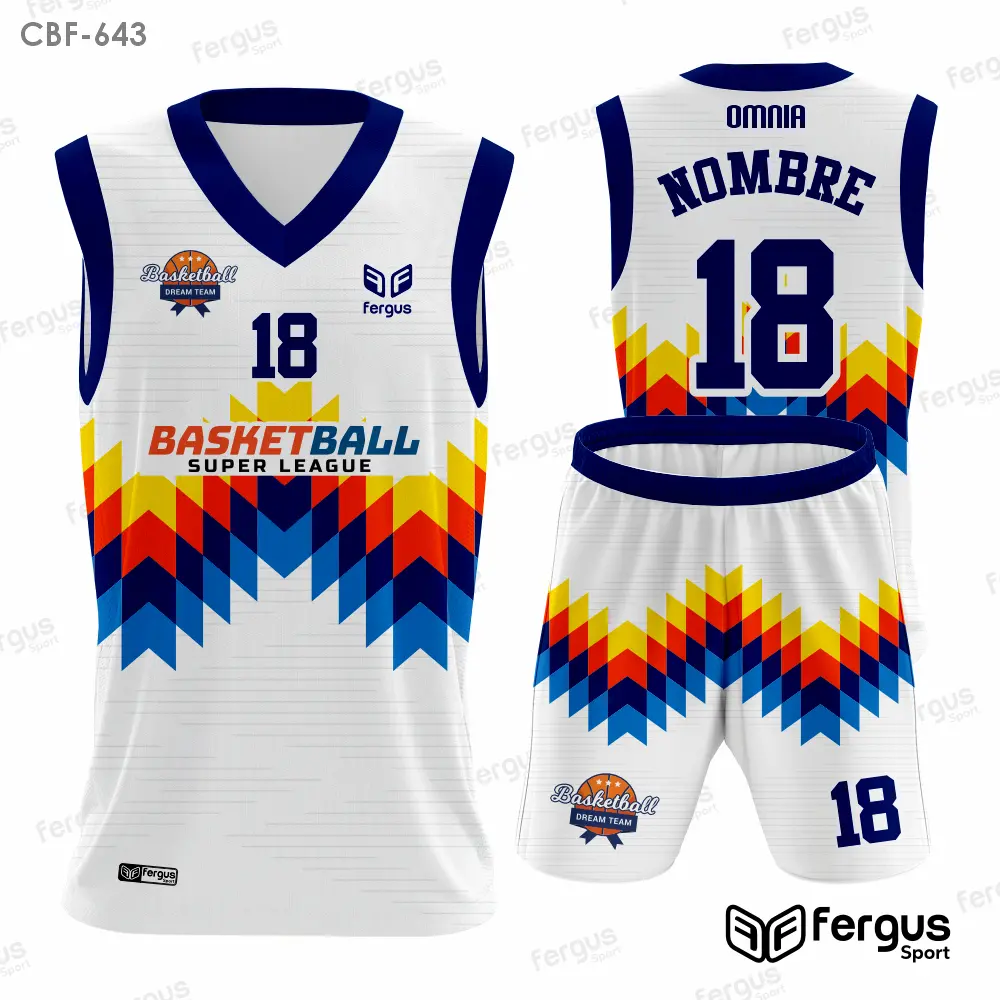 Camisetas de Basquet blanco