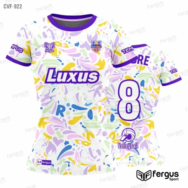 Camisetas de Voley Multicolor