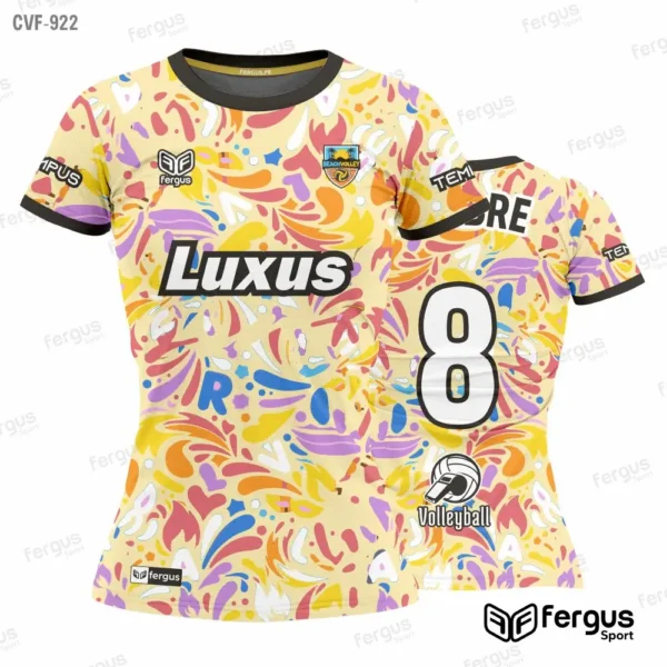 Camisetas de Voley Multicolor