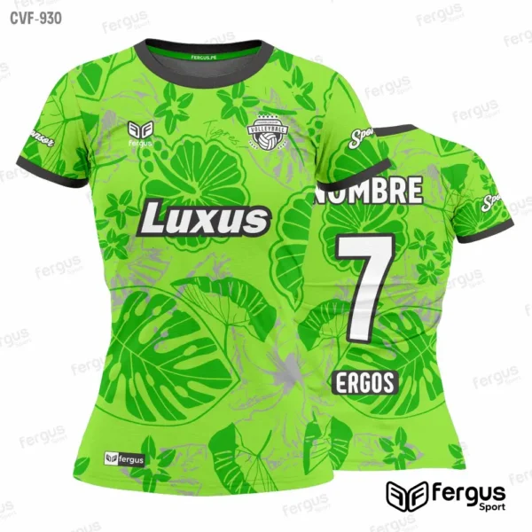 Camisetas de Voley verde