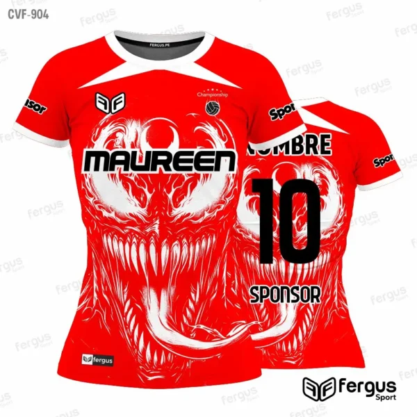 Camisetas de Voley ROJO