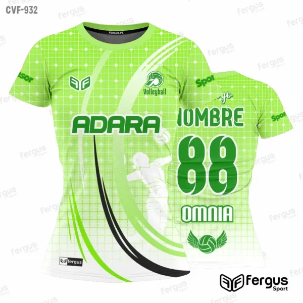 Camisetas de Voley verde