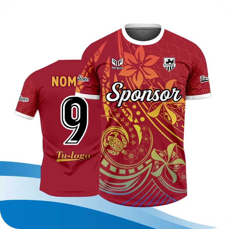 camisetas de futbol rojas peru