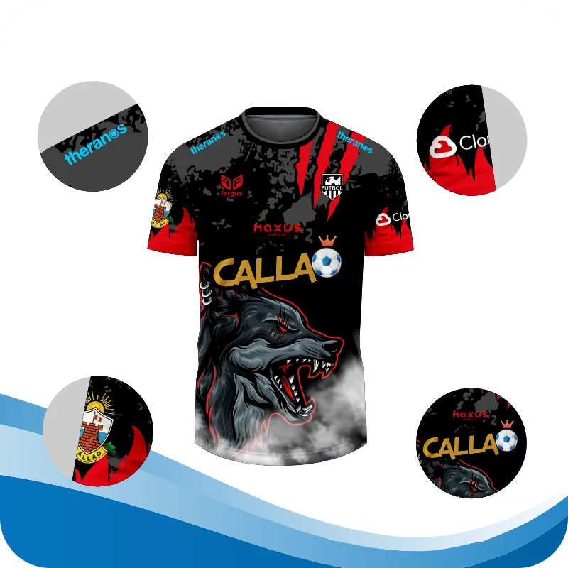 caracteristicas de camisetas de futbol en callao