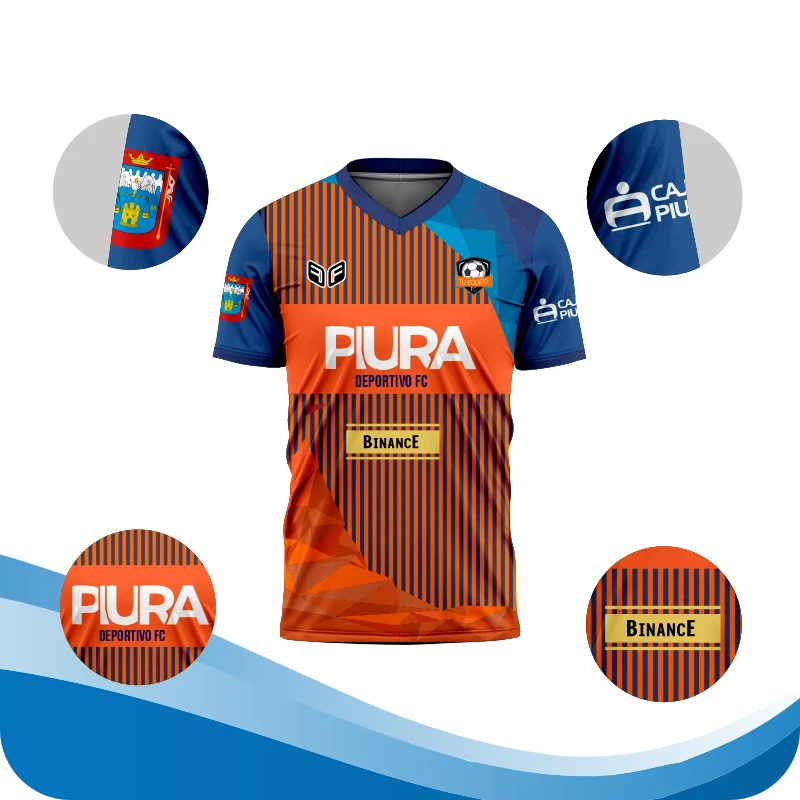 caracteristicas de camisetas de futbol en piura