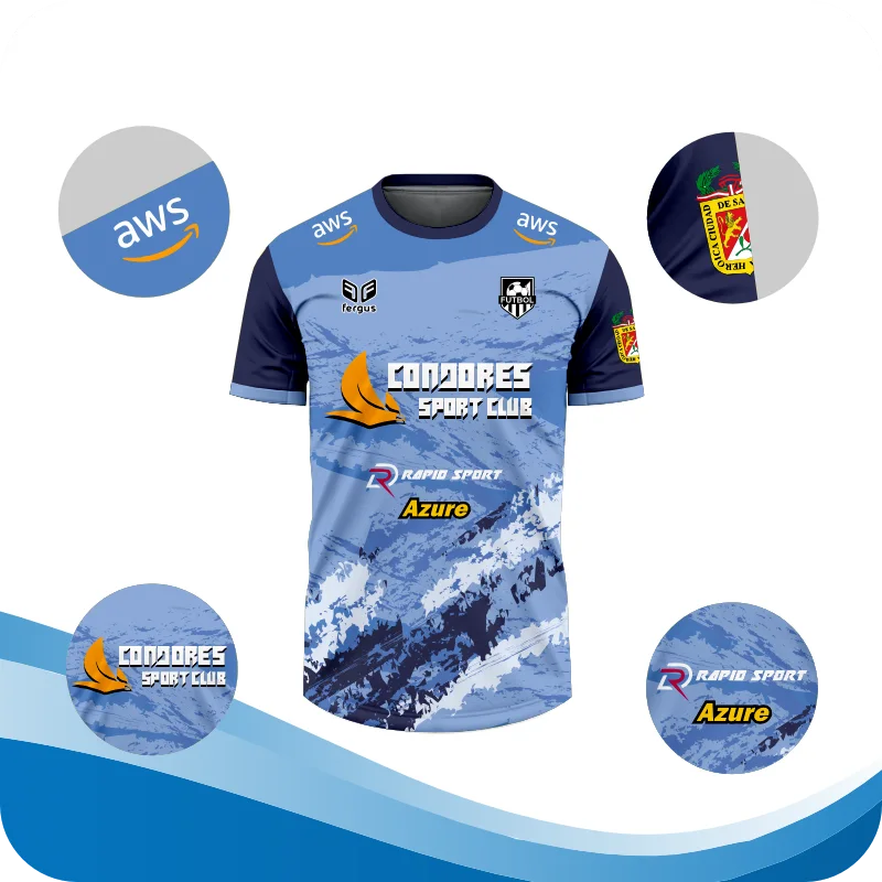 caracteristicas de camisetas de futbol en tacna