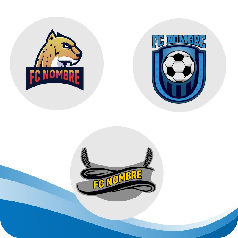 simbolos o mascotas diseño de logos de futbol para equipos peru