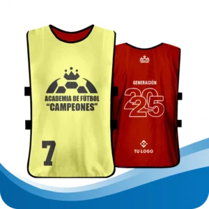 chalecos para entrenamiento deportivo sublimados y personalizados