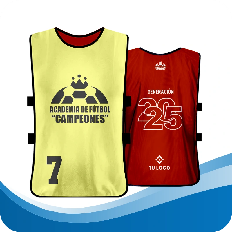 chalecos para entrenamiento deportivo sublimados y personalizados