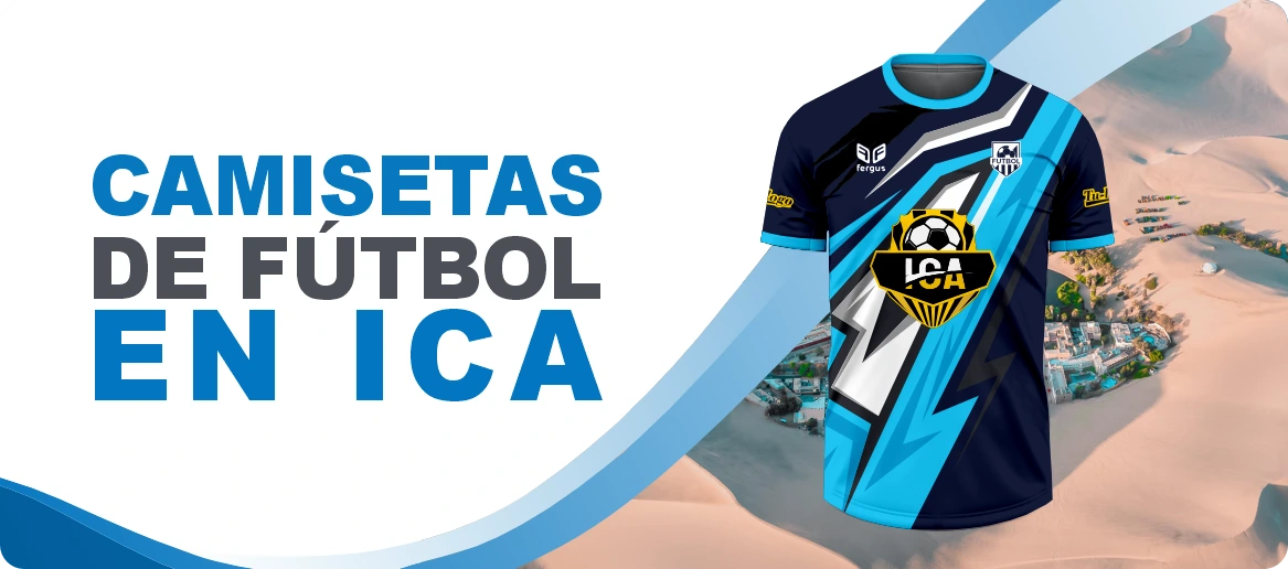 camisetas de futbol en ica personalizadas sublimadas